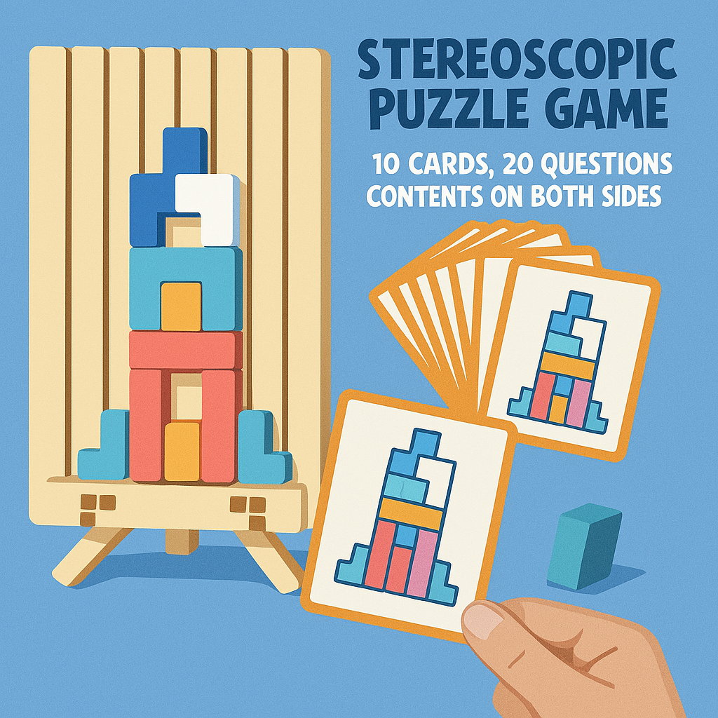 Kidsstoy Ahşap İstifleme Blokları