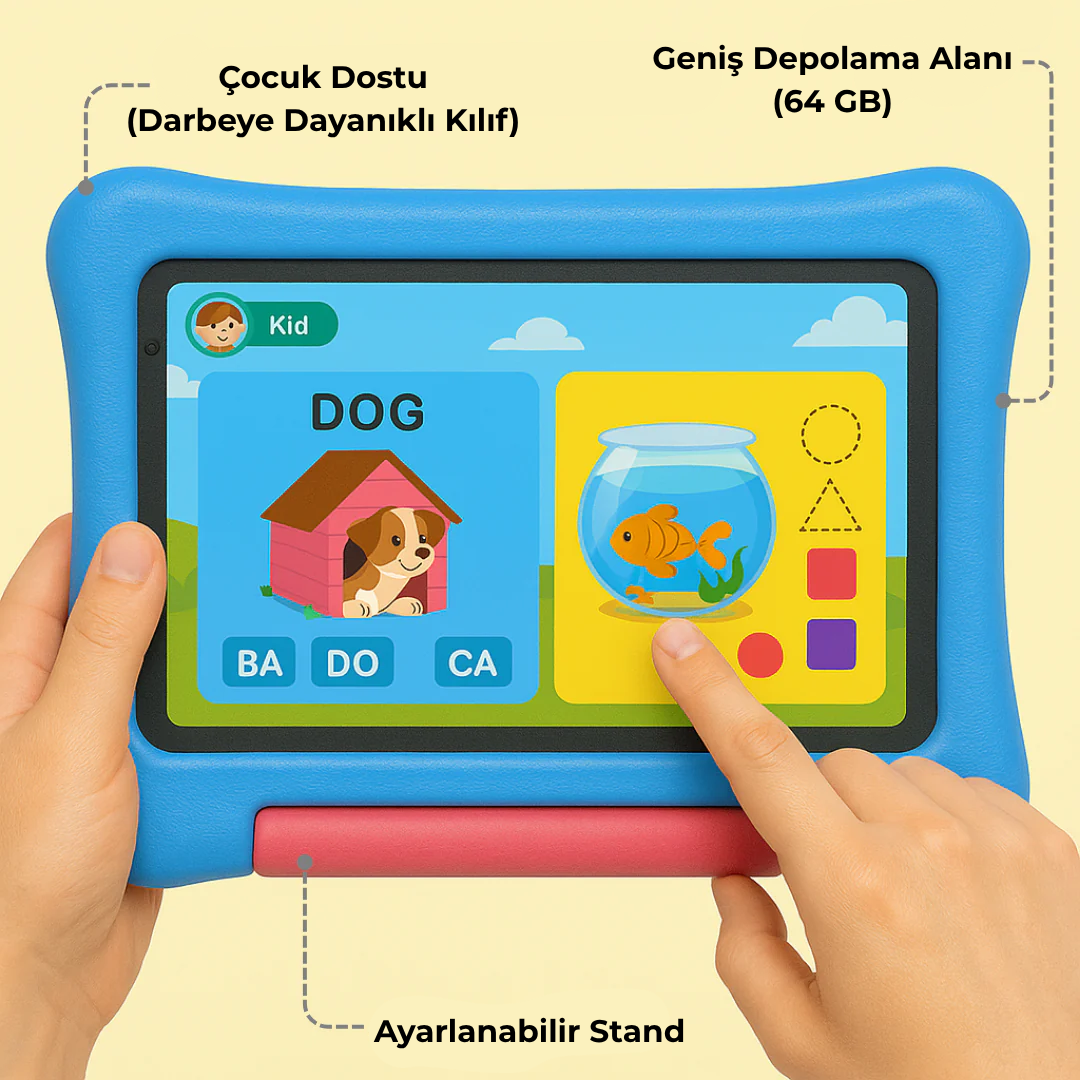 Tiny Çocuk Eğitici Tablet