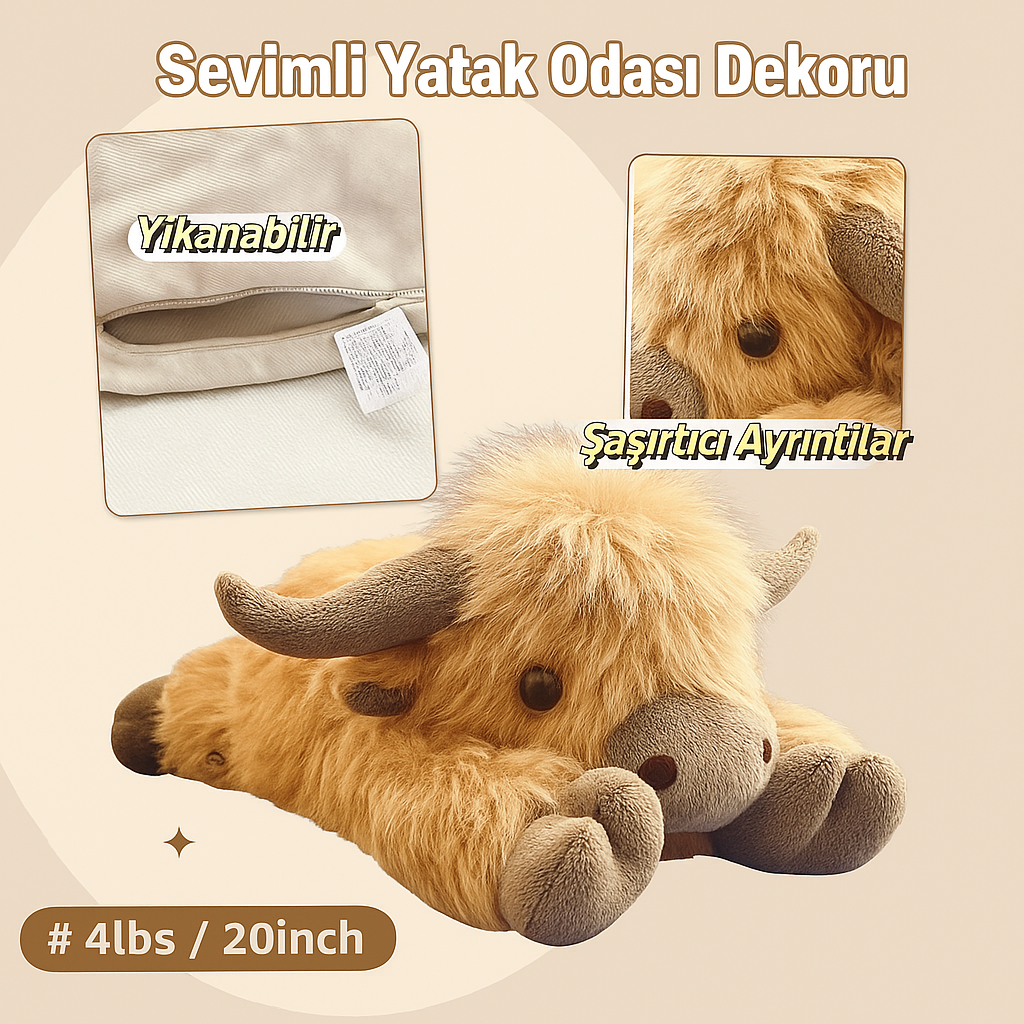 Lumikidss Peluş İnek